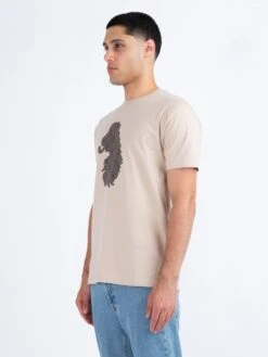 INFILAPENNY LOGO PRINT T-SHIRT -Luke M720152 DK ECRU MUSHROOM 2