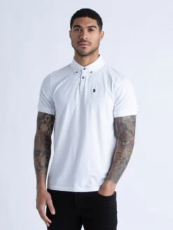 MACAU POLO -Luke M721452 WHITE 1