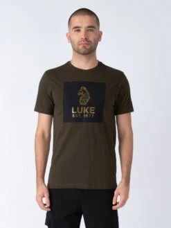 CAMBODIA T-SHIRT -Luke M730151 DARKGREEN 1