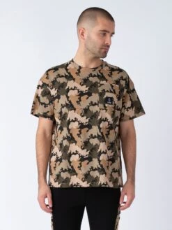 ALL OVER MEMPHIS RELAXED FITT-SHIRT 9 ALL OVER MEMPHIS RELAXED FITT-SHIRT -Luke M730155 BLK FIGCAMO 1