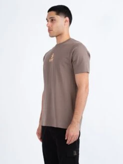 CENTER FOLD PURE COTTON HEAVYWEIGHT T-SHIRT -Luke M730158 MUSHROOM 2 bd41ac70 2bd5 4221 9909 250ca56ab4c1