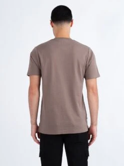 CENTER FOLD PURE COTTON HEAVYWEIGHT T-SHIRT -Luke M730158 MUSHROOM 3 5609cffe 3754 4e56 899e b6365f0cc64d