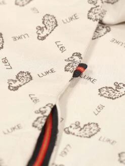 LINEKER CLASSIC OVERPRINT T-SHIRT -Luke M730162 DKECRU 4