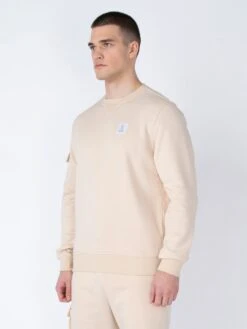 BURMA SWEATSHIRT -Luke M730350 ECRU 2