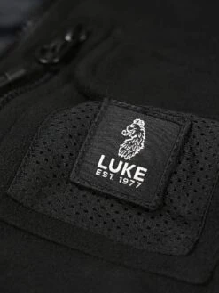 WARLOCK OVERHEAD FUNNEL NECK FLEECE SWEAT -Luke M730357 BLACK 4