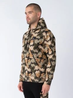 ALL OVER TEXAS RELAXED FIT HOODIE -Luke M730358 BLK FIGCAMO 2