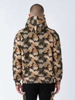ALL OVER TEXAS RELAXED FIT HOODIE -Luke M730358 BLK FIGCAMO 3