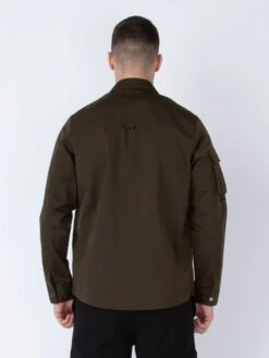 VIETNAM ZIP THROUGH JACKET -Luke M730750 DARKGREEN 4