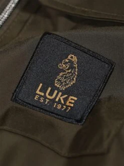 VIETNAM ZIP THROUGH JACKET -Luke M730750 DKGREEN 4