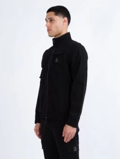 CRATER TECHNICAL ZIP-THROUGH UTILITY JACKET -Luke M730752 BLACK 2 5aadb160 c7c0 4b62 bcee ae3faa51959e