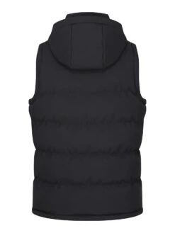 VIENNA QUILTED HOODED GILET -Luke M730755 BLACK 2