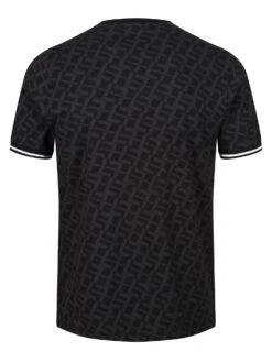 SHIREOAK OVERPRINT T-SHIRT -Luke M750155 BLACK 5A