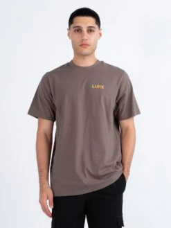 AI TEE RELAXED FIT HEAVYWEIGHT T-SHIRT -Luke M750159 MUSHROOM 1A