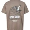 DODGY DINERS SPICY CURRY PRINTED T-SHIRT