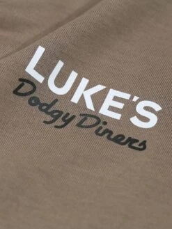 DODGY DINERS SPICY CURRY PRINTED T-SHIRT -Luke M750164 CURRYPRINTTEE HARDNUT 3