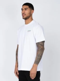 DODGY DINERS HARDCORE PRAWNS PRINTED T-SHIRT -Luke M750165 WHITE 2