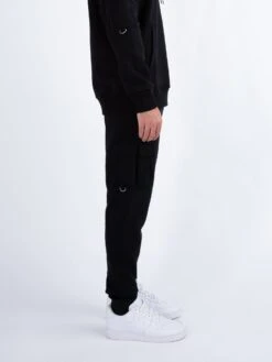JAKATA DUAL POCKET JOGGERS -Luke M750350 BLACK 2A