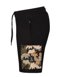 ACTIVE SWEAT SHORTS -Luke M750358 BLACK 3