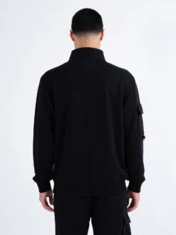 DAVAO ZIP NECK SWEATSHIRT -Luke M750367 BLACK 3 8385e450 57a8 45b8 b02f 872532410d30