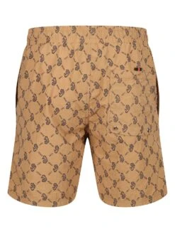 ANDRES OVERPRINT SWIM SHORTS 13 ANDRES OVERPRINT SWIM SHORTS -Luke M751050 CARAMEL 2