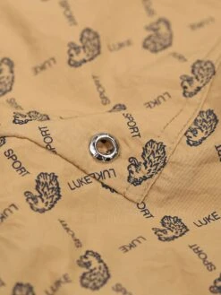 ANDRES OVERPRINT SWIM SHORTS 15 ANDRES OVERPRINT SWIM SHORTS -Luke M751050 CARAMEL 5