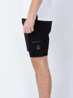OPTIMIZE WOVEN SHORTS -Luke M751053 BLACK 3