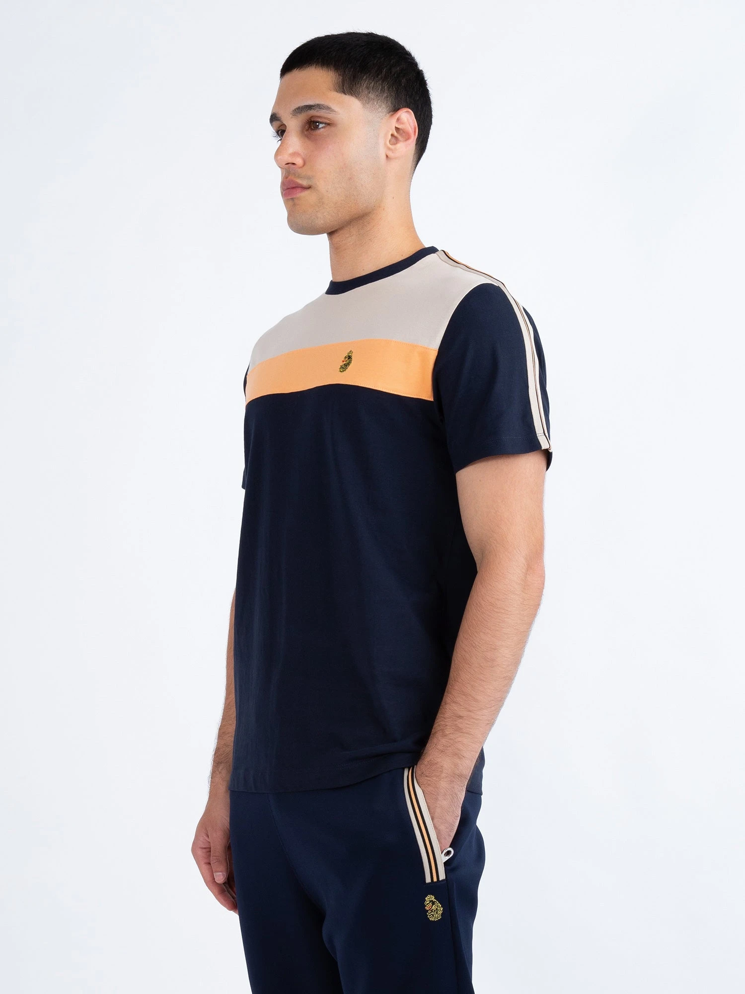 MILKO PECKER TAPE PANELLED T-SHIRT 3 MILKO PECKER TAPE PANELLED T-SHIRT - Image 3
