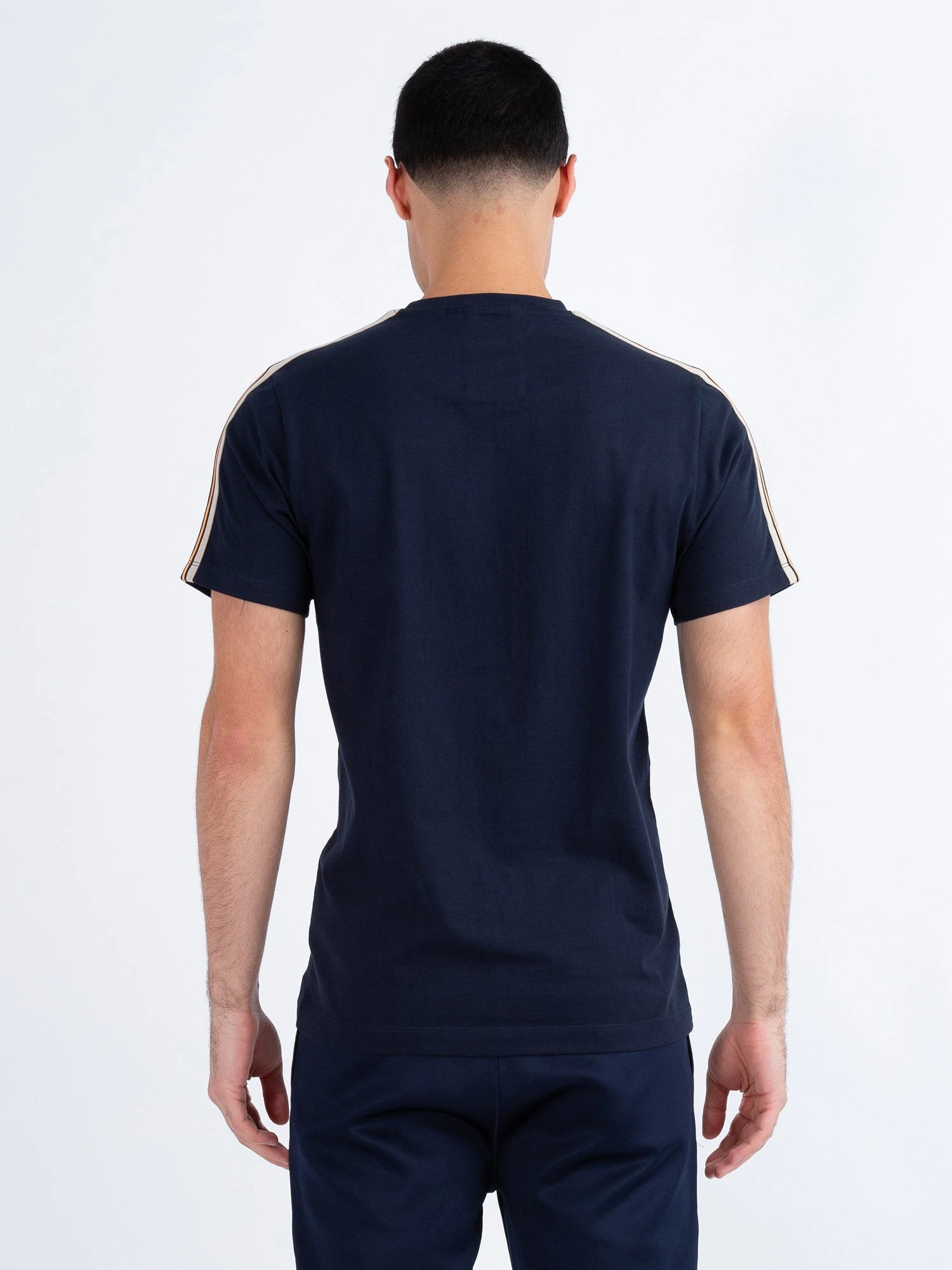 MILKO PECKER TAPE PANELLED T-SHIRT 4 MILKO PECKER TAPE PANELLED T-SHIRT - Image 4