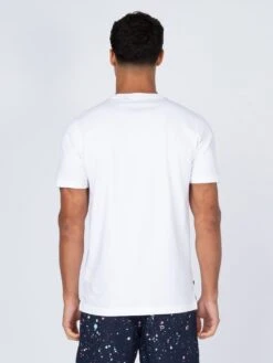 LAUCALA TEXT T-SHIRT -Luke M760156 WHITE 3