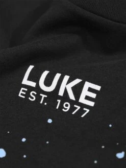 ST KITTS PAINT SPLATTER T-SHIRT -Luke M760157 BLACK 4