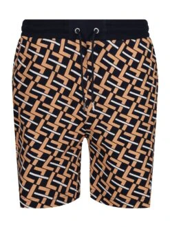 DOMINICA OVERPRINT SHORTS -Luke M760350 DKNAVY 1