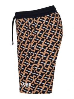 DOMINICA OVERPRINT SHORTS -Luke M760350 DKNAVY 3