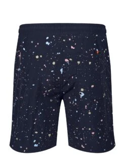 SAMUI PAINT SPLATTER SWIM SHORTS -Luke M761050 NAVY 2
