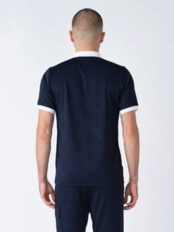 BAUER ZIP POLO -Luke M761450 DARKNAVY 3