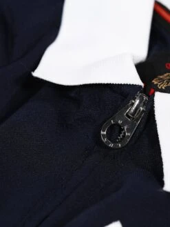 BAUER ZIP POLO -Luke M761450 DKNAVY 4