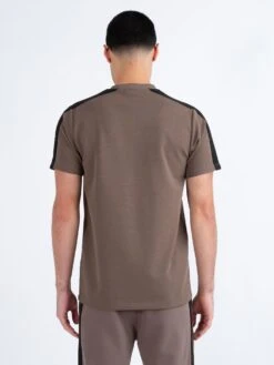 IMPERIAL TAPE DETAIL PIQUE T-SHIRT -Luke M770150 MUSHROOM 3 dcb398ee e3c2 4e61 8436 177e4a946786