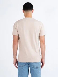 BOSSA PRINTED PURE COTTON T-SHIRT -Luke M770159 DK ECRU 3