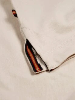 BOSSA PRINTED PURE COTTON T-SHIRT -Luke M770159 darkecru 4