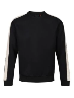 MASSACHUSETTS TAPE DETAIL SWEATSHIRT