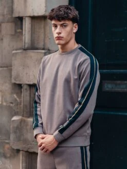 MASSACHUSETTS VINTAGE TRICOT TRACKSUIT -Luke M770351 MUSHROOM campaign