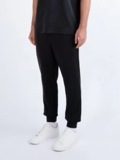 DAWSON JACQUARD JOGGERS -Luke M770356 BLACK 2 46e3efc2 9d5f 43d8 9f76 3bfd971585a4