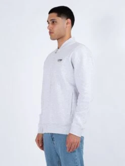 TREMENDOUS BASEBALL NECK SWEATSHIRT -Luke M770361 LT MRL GREY 2