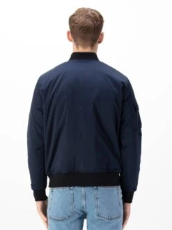 SUZHOU REVERSIBLE BOMBER JACKET -Luke M770750 DK NAVY ECRU 3 52e7edb8 7e0e 4b07 9c51 887a62fa9bcd