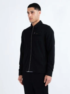 CONCORD STRETCH CORD TEXTURED JACKET -Luke M770753 BLACK 2 36871ba7 94a4 46cf 9af0 201aae9ed0f3