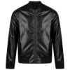 TOVEY DEBOSSED BOMBER JACKET