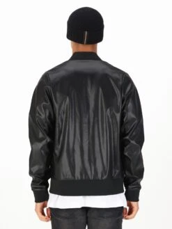 TOVEY DEBOSSED BOMBER JACKET -Luke M780750 BLACK 3
