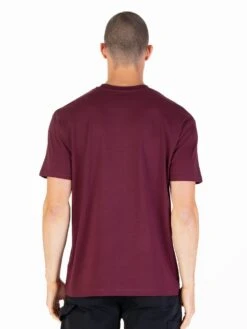 MULLERED BLOCK T-SHIRT 8 MULLERED BLOCK T-SHIRT -Luke M790115 CLARET 3