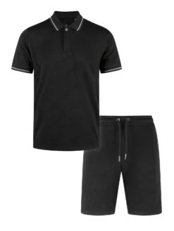 SAXON POLO SHORT SET