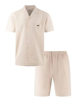 MILLOOK TEXTURED SHORT SET