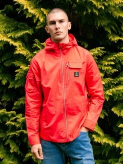 NEPAL HOODED JACKET -Luke Nepal red1
